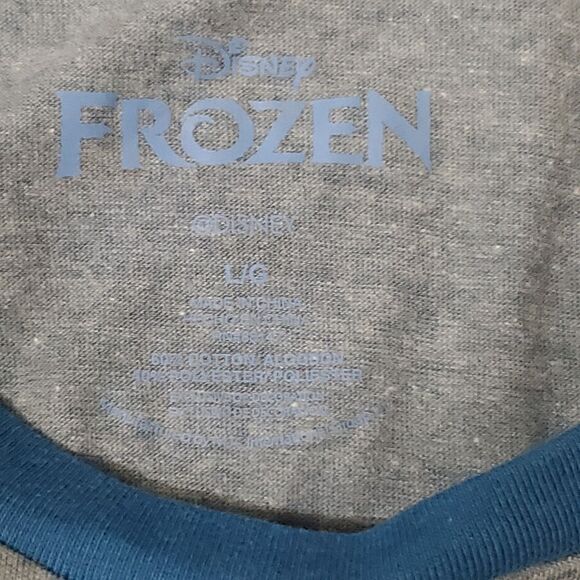 Disney Frozen Olaf Night Shirt T-Shirt Size Large New with Tags  NWT - Picture 3 of 9